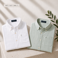 Men Monaco Vero Pure Linen Shirts (Pack of 2)