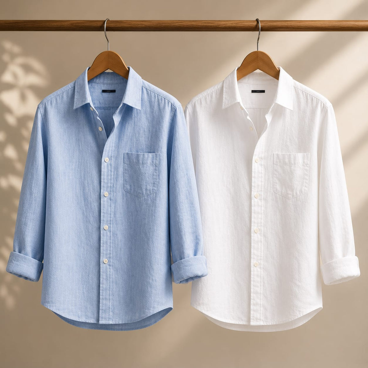 Men Monaco Vero Pure Linen Shirts (Pack of 2)