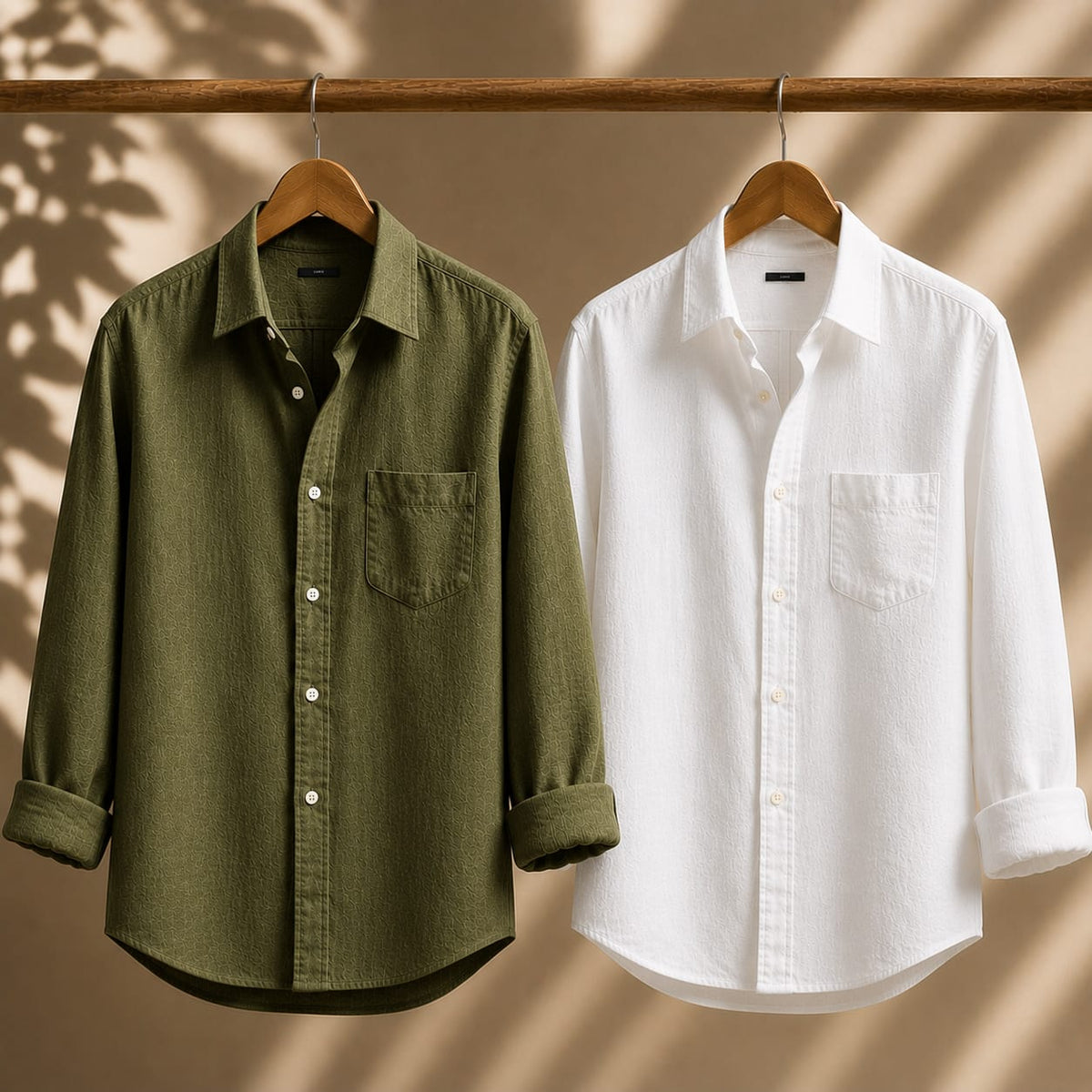 Men Monaco Vero Pure Linen Shirts (Pack of 2)
