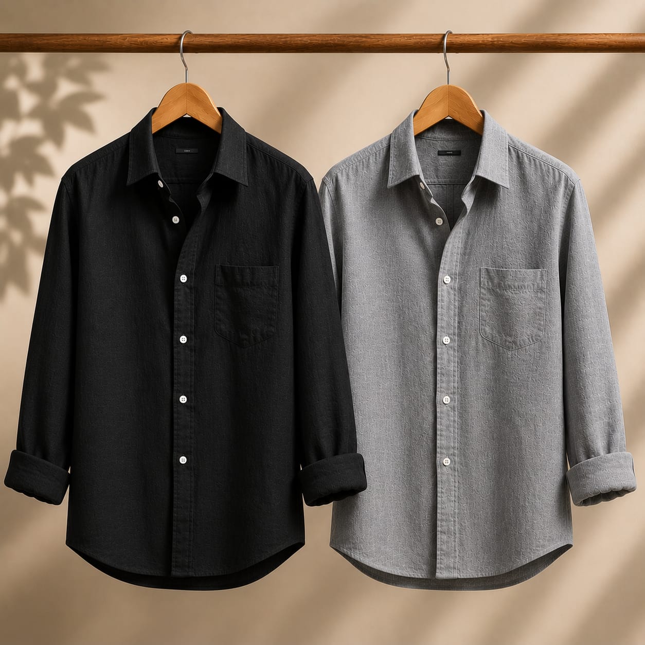 Men Monaco Vero Pure Linen Shirts (Pack of 2)