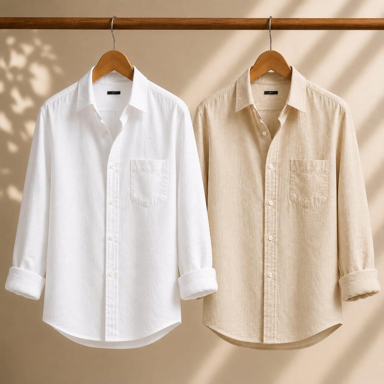 Men Monaco Vero Pure Linen Shirts (Pack of 2)